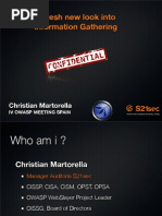 Owasp Christianmartorella Information Gathering Via OSINT