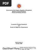 Download Geometric Design Standard RHDbd by gazi sharif SN21523140 doc pdf