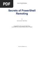 Secrets of PowerShell Remoting v3