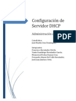 Configuracion de Servidor DHCP