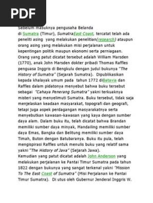 Sejarah Perkebunan Tembakau Deli