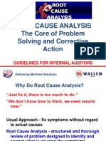 ROOT CAUSE ANALYSIS For Shipping Internal Auditors