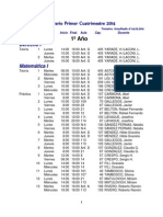 Horario Primer Cuatrimestre2014