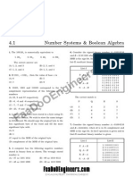 Module 4- Number Systems and Boolean Algebra