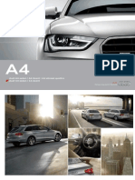 Audi A4 2014 Brochure