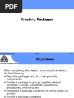 Creating Packages: Entry Level Technology Program