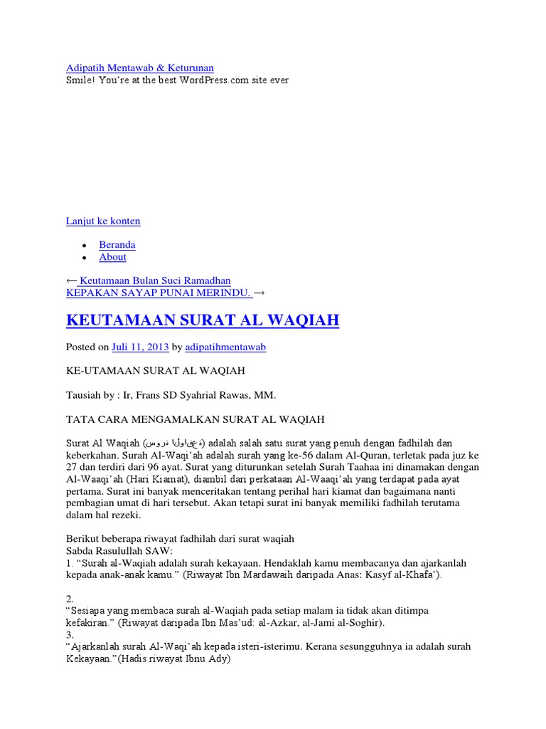 Surat Al Waqiahdocx