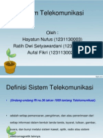 Sistem Telekomunikasi