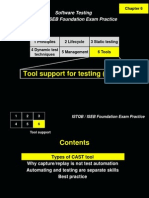 Tool Support For Testing (CAST) : Software Testing ISTQB / ISEB Foundation Exam Practice