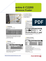 Quick Reference Poster: Docucentre-Ii C2200