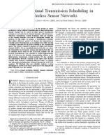 Energy Optimal Transmission Scheduling in Wireless Sensor Networks