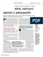 Paulo Freire, Comuni - Cación y Educación