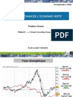 Frédéric Chomé - Idées pour financer l'économie verte