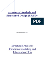 Structured Analysis and Structured Design (SA/SD) : J.Govindarajan, Asst - Prof., CSE