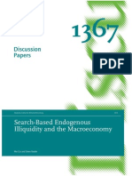 Discussion Papers: Search-Based Endogenous Illiquidity and The Macroeconomy