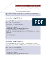 Oracle 10g Express Edition With Java