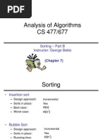 Merge Sort Quick Sort