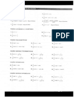 Tabela de Derivada e Integral