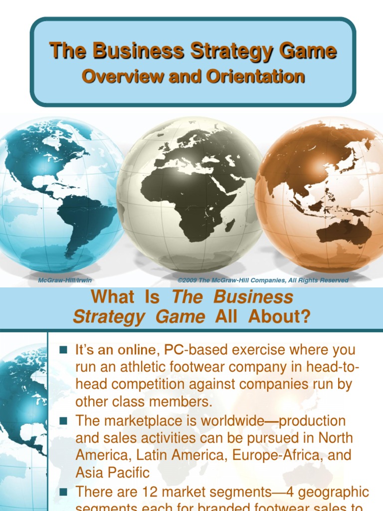 Bsg Online Presentation Pdf Strategic Management Quiz