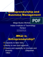 Entrepreneurship and Business Management