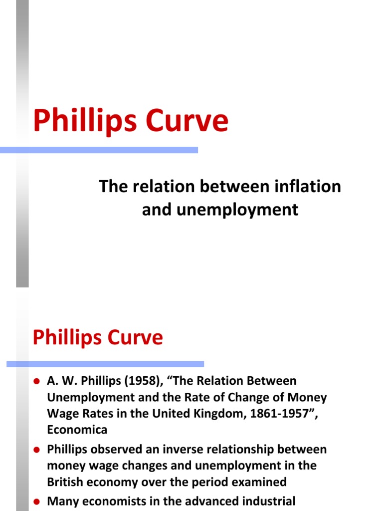 Understanding the Phillips Curve Dynamics | PDF