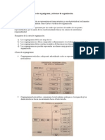 Tipos de Organigramas-Sistemas de Organización