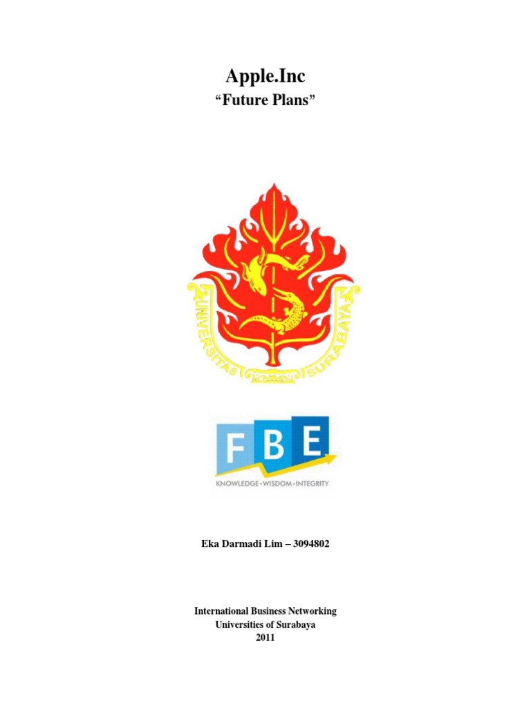 Apple Future Plan PDF Apple Inc. I Pod