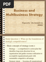 Multi Business Strategy