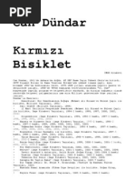 Kirmizi Bisiklet -Can Dundar 