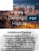 5 2 - Conflicting Views of Geological History