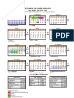 Calendário Escolar 2009