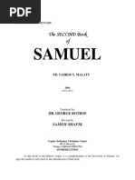 The Second Book of Samuel, A Patristic Commentary