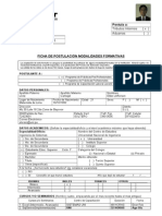 FICHA DE POSTULACION Sunat