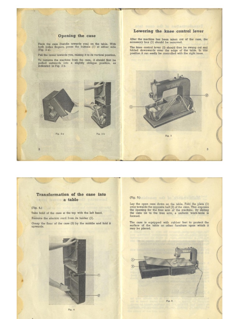 Elna Instructions Part One PDF