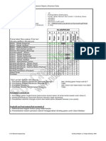 Briefly Structural Inspection Form (Form Laporan Inspeksi Struktural Ringkas)