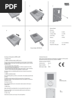 Boss Therm Programmable Room Thermostat User Instructions Bps242rf