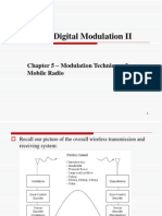 Lecture 8: Digital Modulation II: Chapter 5 - Modulation Techniques For Mobile Radio