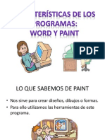 Uso de Paint y Word