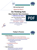 6 Thinking Hats Handout