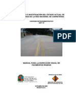 manual para inspeccion visual de pavimentos rigidos, invias