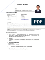 Curriculum Vitae - Tulio