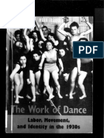 Franko Mark The Work of Dance Labor Movement and Identity in The 1930s PDF