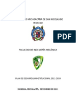 Plan de Desarrollo Institucional FIM 2010-2020