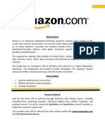 Oriana Research Inc.: Why Amazon?