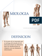 Miologia y Piel