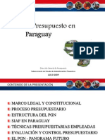 18968844 Presupuesto en El Paraguay