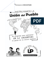 Programa de la  Union Del Pueblo