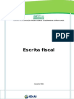 Apostila de Escrita Fiscal 2012 Revisada