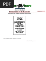 Rodari, Gianni - Gramatica de La Fantasia, Introduccion Al Arte de Inventar Historias