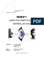 Taller 1: Aspectos fonéticos del español de Chile